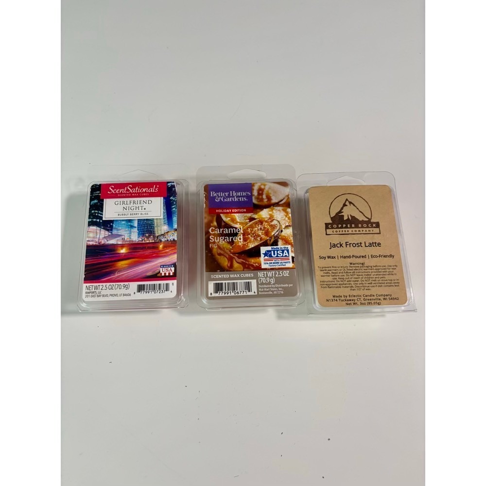 Wax Melts Lot ScentSationals Better Homes & Gardens Berry Caramel Fig Coffee